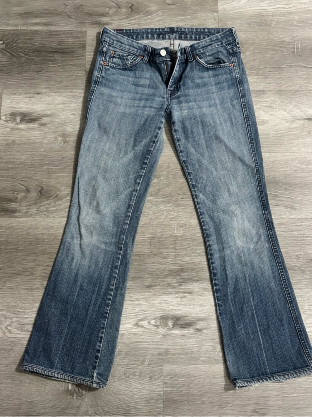 Y2k For All Mankind Flare Jeans Western Size 28